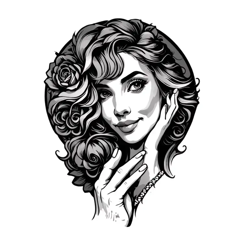 Name And Hand Auntie