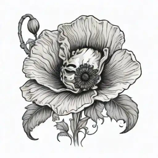 Poppy And A Mask