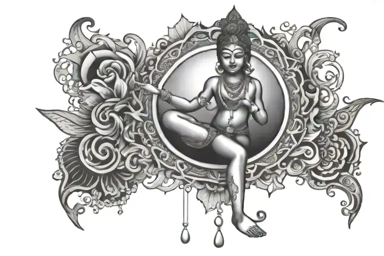 Sudharsana Chakra And Pearl