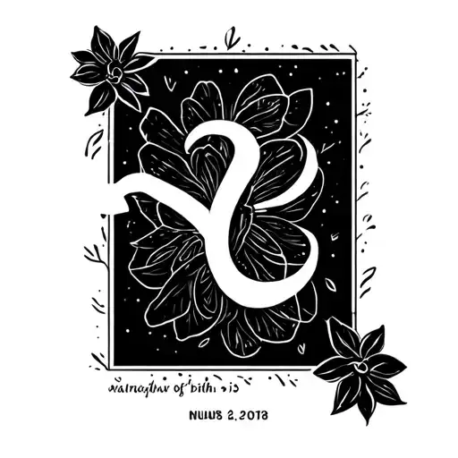 Muu Name With Date Of Birth And Love Simple Designs