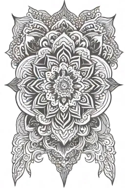 Mandala Design Incorporating