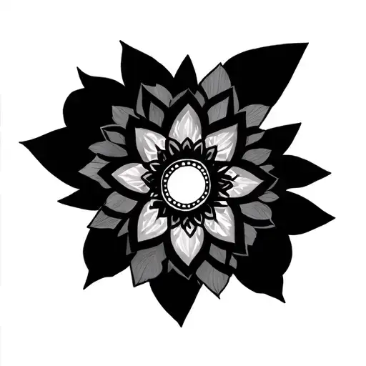 Geometric With A Combination Of Mandala