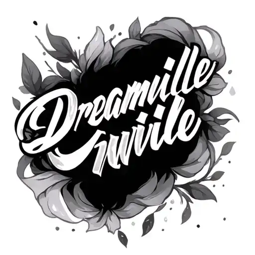 Dreamville Writing In Cursive Writing