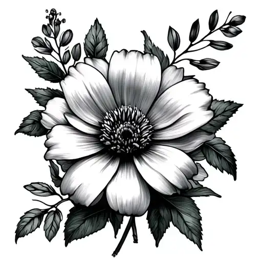 August And March Birth Flower