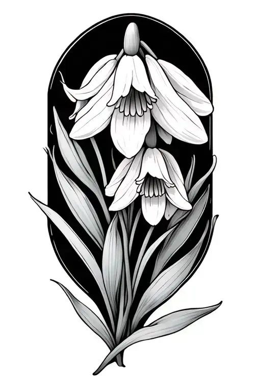 Snowdrop And Daffodil