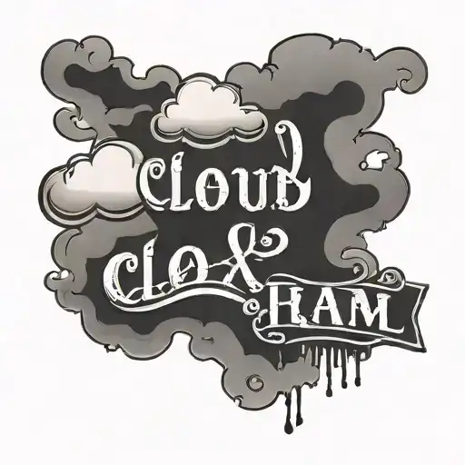 Cloud Text Animal