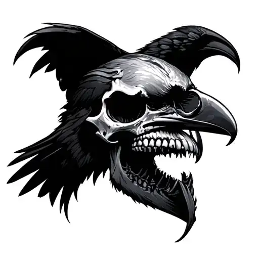 Raven Skull