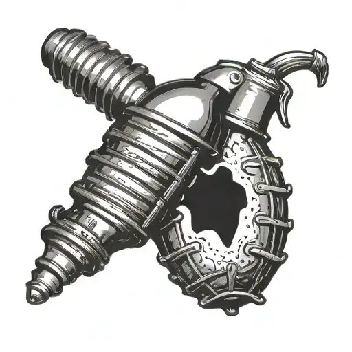 Grenade Instead Of A Heart