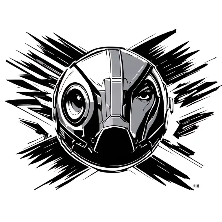 Blend Of Sabine Wren Logo From Rebels And Paragon Logo From Mass Effect