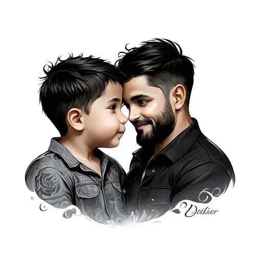 Tattoo For Father And Son