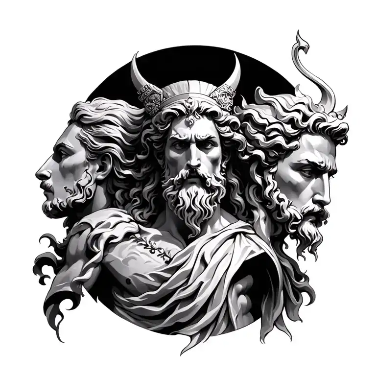 Hades Und Zeus Greek Mythology