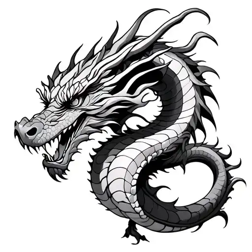 Dragon Over A Vitenamese Later