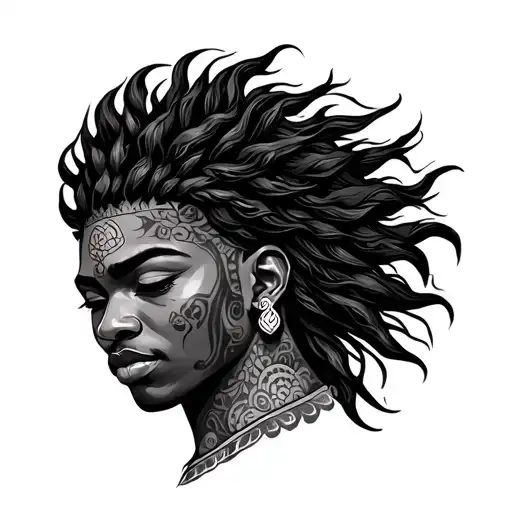 Mane Mahuta Marai Good With Tattos