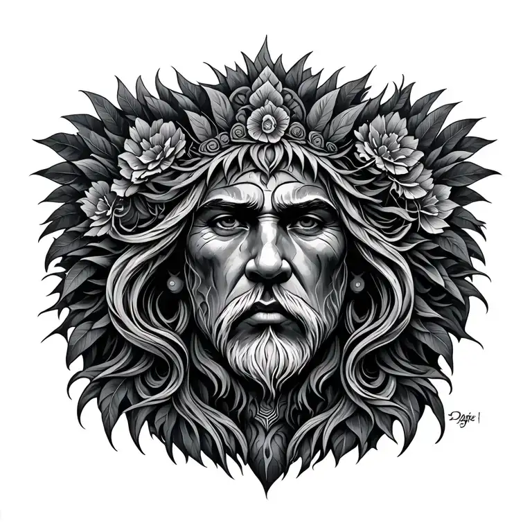 Tane Mahuta Marai God With Tattos