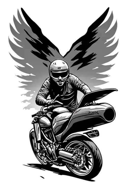 Surf Motorcycle Mountain Family Love