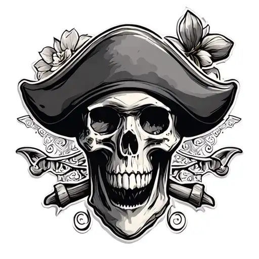 Skull Pirate Skull