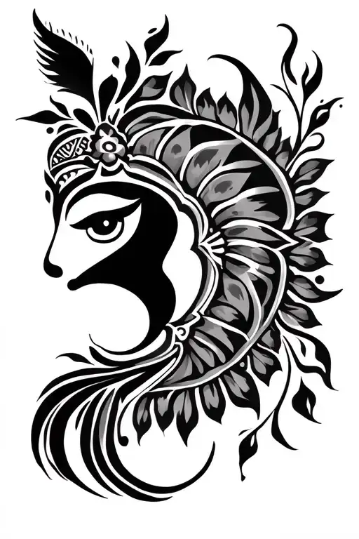 Indian Ornament Abstrakt Religious