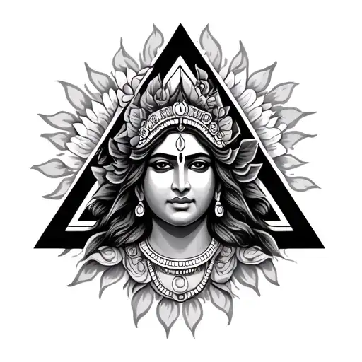 Based On Triangle And Shivas Thrishulam