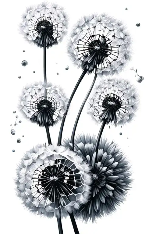 Dandelion Blowing