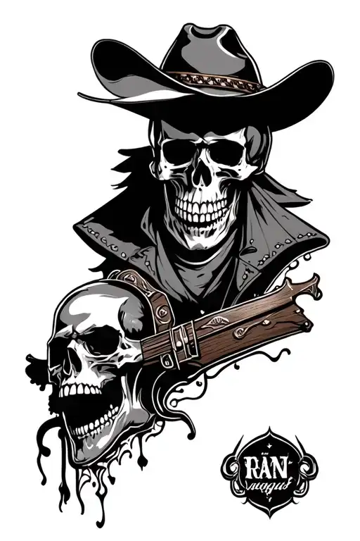 Cowboy Skull