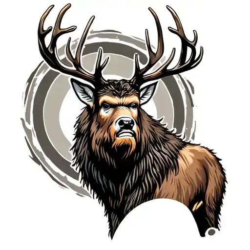 Bigfoot Hunting Deer