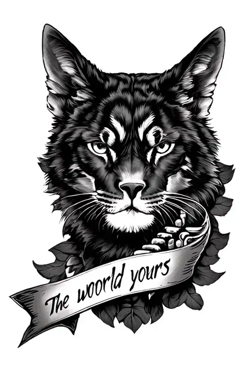 The World Is Yours Scarface Tatto Idea