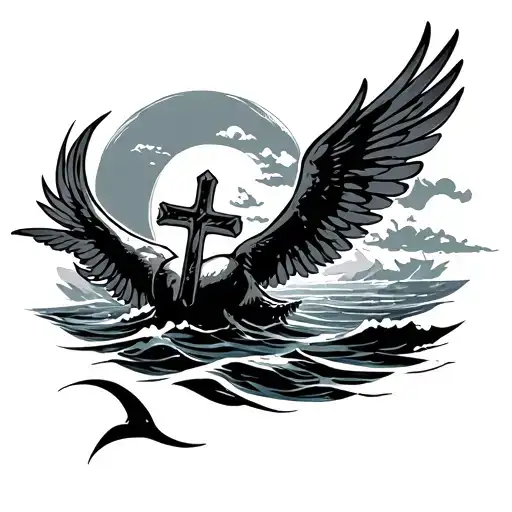 Flying Cross The Sea