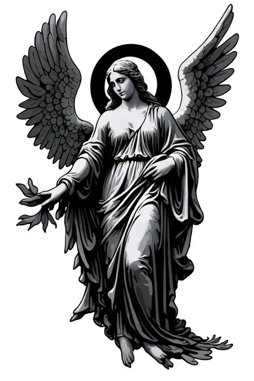 St Agatha Angel Sicily Trinacria Symbol