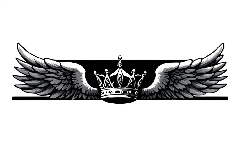 Crown And Wings