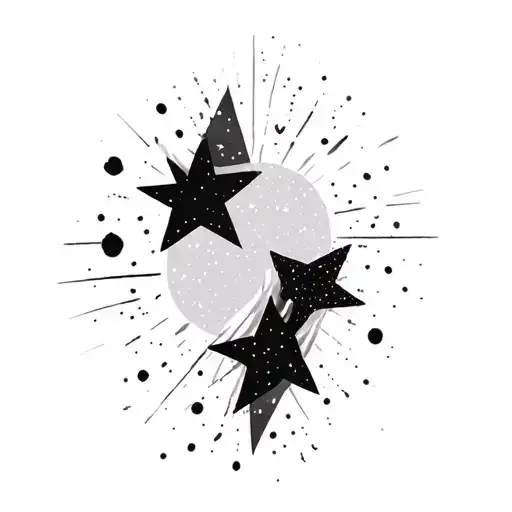 Coverup Stars And Dots
