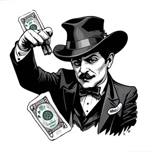 Gangster Monopoly Man