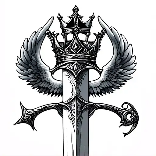 Sword Wings Crown