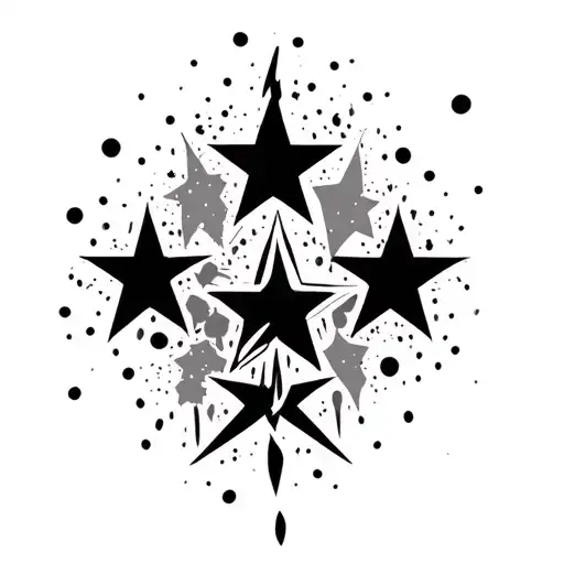 Coverup Stars And Dots