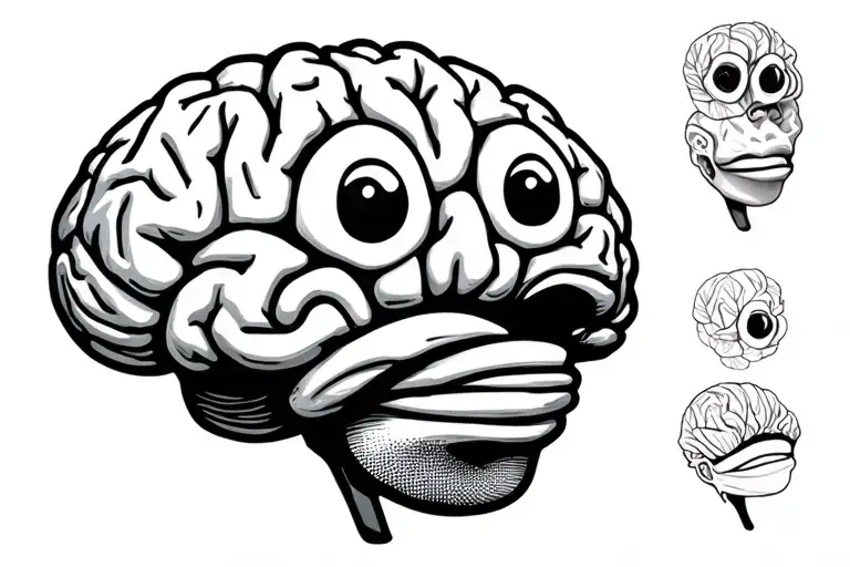 Brain Happy Face