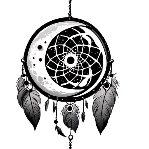 Dreamcatcher With Moon