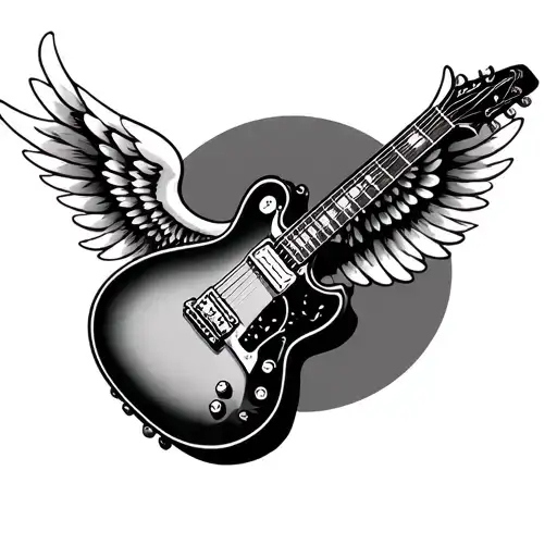 Guitar With Wings