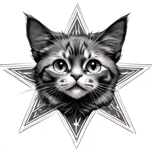 A Star Who Look Like A Cat But It Is More A Star Than A Cat