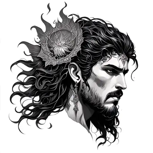 Lord Kalki Tattoo Half Sleeve
