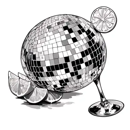 Disco Ball Cocktail