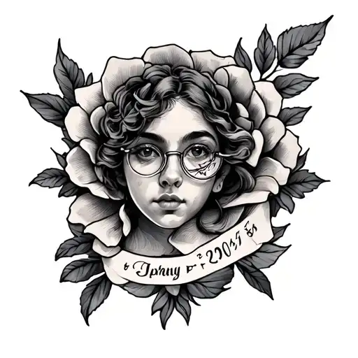 A Tattoo On The Forearm With Three Birth Dates