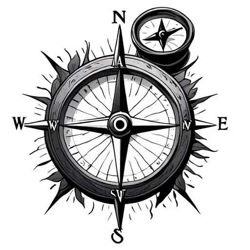 Compass And Lonely Man