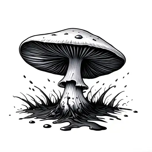 Oil Spill Mushroom