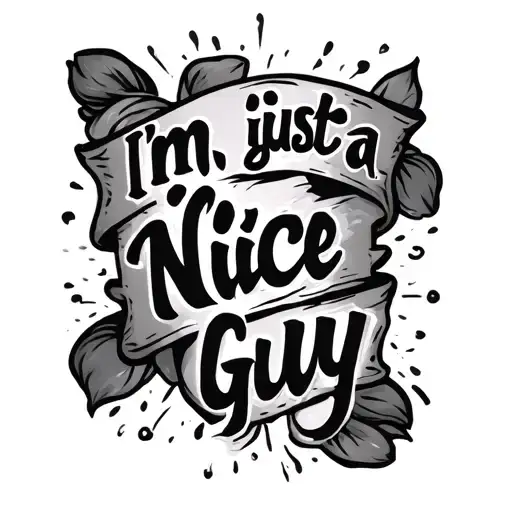 I'm Just A Nice Guy Scratch Writing Poetry