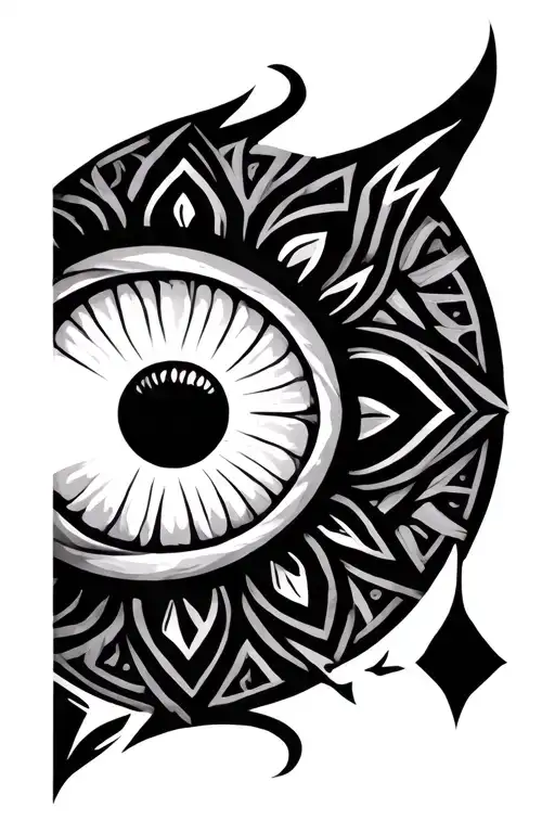 Evil Eye Sacred Geometry