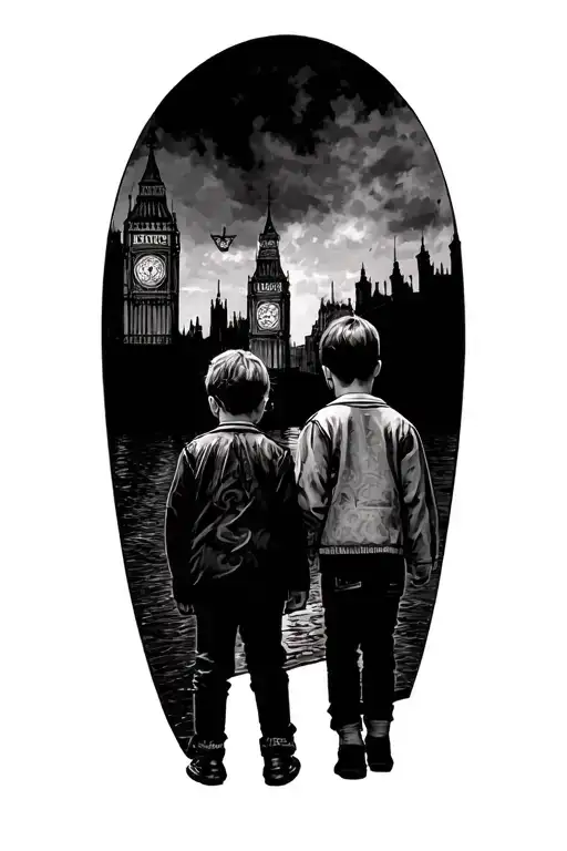 London Is Two Children