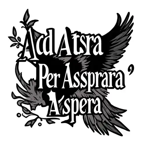 State Of Kansas Motto 'Ad Astra Per Aspera