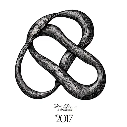 Iola Barnes 2017 And Ida Pollard 2024 Infinity Sign