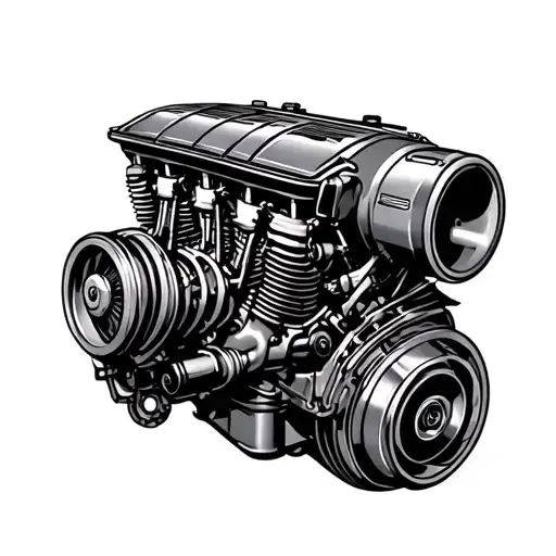 Combines Parts Of An Engine And Speed