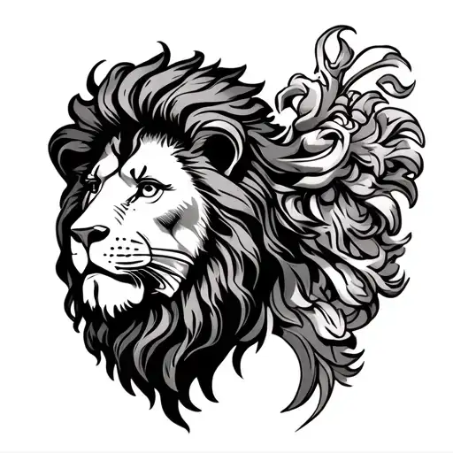Lion And Jesus