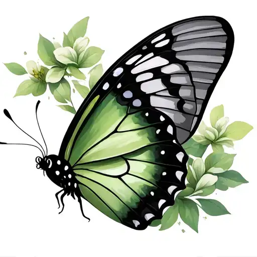 Green Butterfly